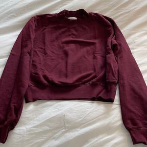 Cotton citizen sweatshirt cropped